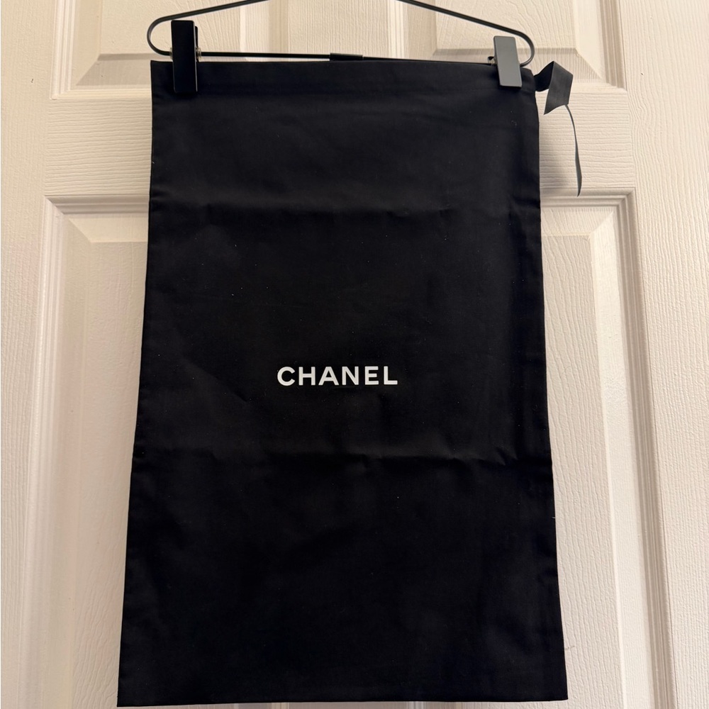 New Authentic Chanel Black Dust Bag